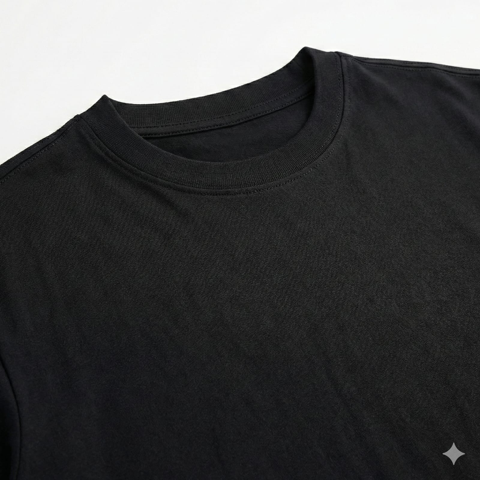 Bulk Baggy Fit Drop shoulder T-Shirts | Black | Round Neck, Pure Cotton, Bio Wash |